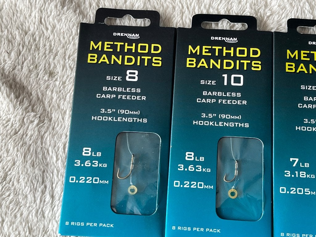 adv 449 / NIEUW  set 4 pakjes commercial onderlijnen DRENNAN, Ophalen of Verzenden, Nieuw, Haak