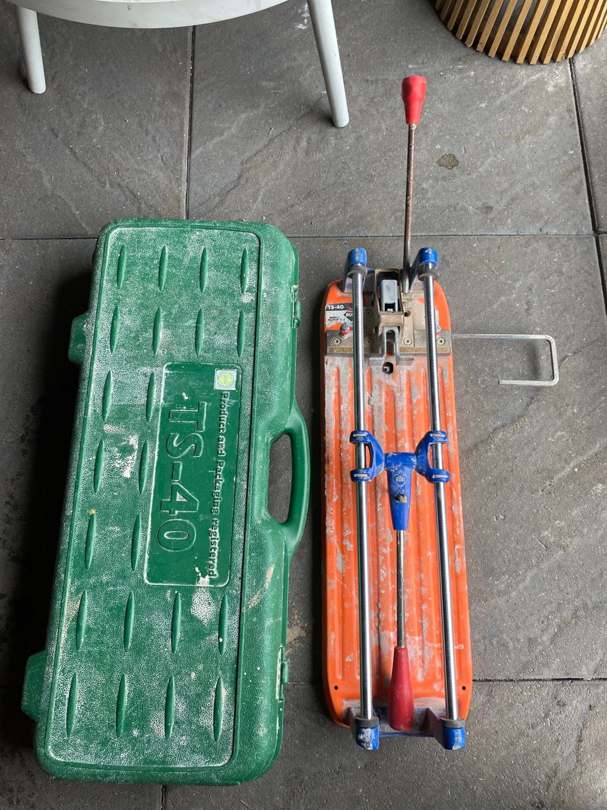 Rubi TS-40 tegelsnijder, Overige materialen, Overige typen, Ophalen of Verzenden, Zo goed als nieuw