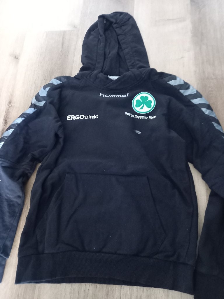 Hummel Hoodie SpVgg Greuther Fürth Maat 176, Maat XS of kleiner, Ophalen of Verzenden, Gebruikt, Shirt