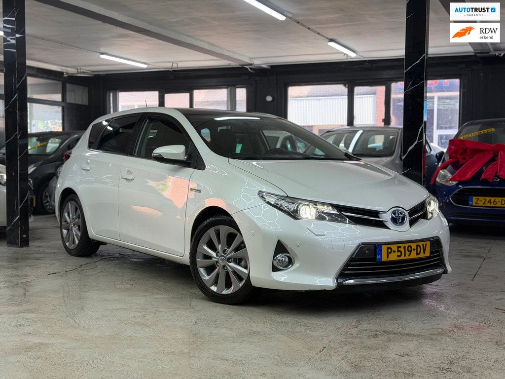 Toyota Auris 1.8 Hybrid Dynamic vol opties, Auto's, Toyota, Bedrijf, Te koop, Auris, ABS, Achteruitrijcamera, Airbags, Airconditioning