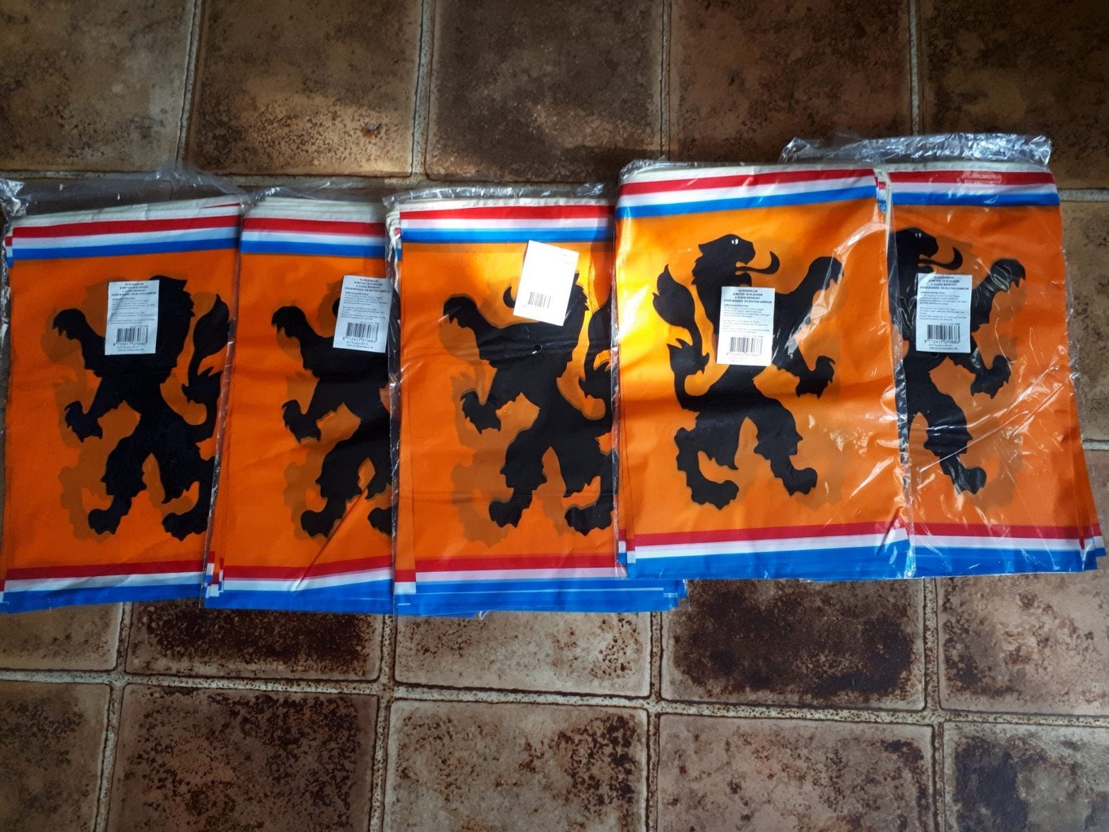 Vlaggenlijn Nederland/Oranje, Verzenden, Nieuw, Overige binnenlandse clubs, Overige typen