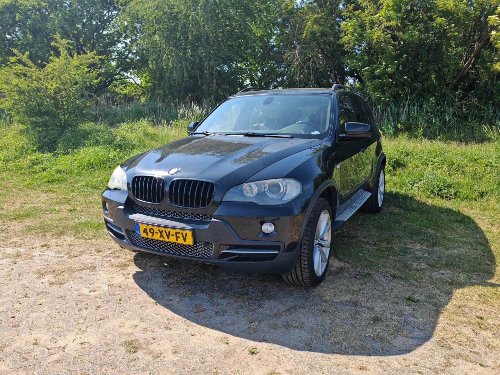 BMW X5 3.0 SI AUT 2007 Zwart, Auto's, X5, 272 pk, Vierwielaandrijving, Particulier