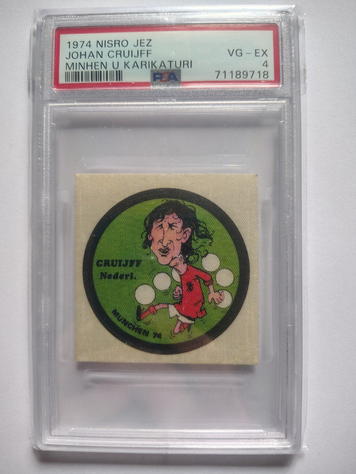 Johan Cruijff NISRO JEZ PSA 4 (pop 2, geen hoger!), Ophalen of Verzenden