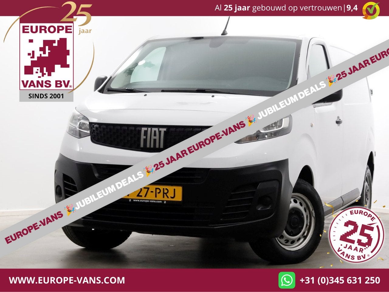 Fiat Scudo 1.5 MultiJet 102pk L2H1 Airco/Navi/Cruise Control, Voorwielaandrijving, 15 km/l, Euro 6, 4 cilinders