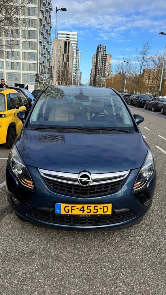 Opel Zafira 1.6CDTI 99KW/136PK Ecoflex 2015 Blauw, 136 pk, 4 cilinders, Blauw, 7 stoelen
