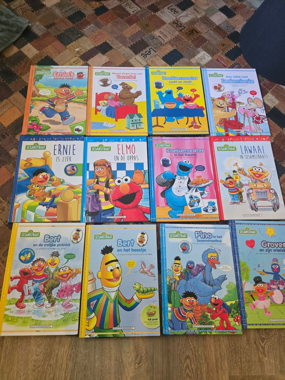 12 Sesamstraat boeken - Zo goed als nieuw, Boeken, Ophalen, Fictie algemeen, Jongen of Meisje, Zo goed als nieuw