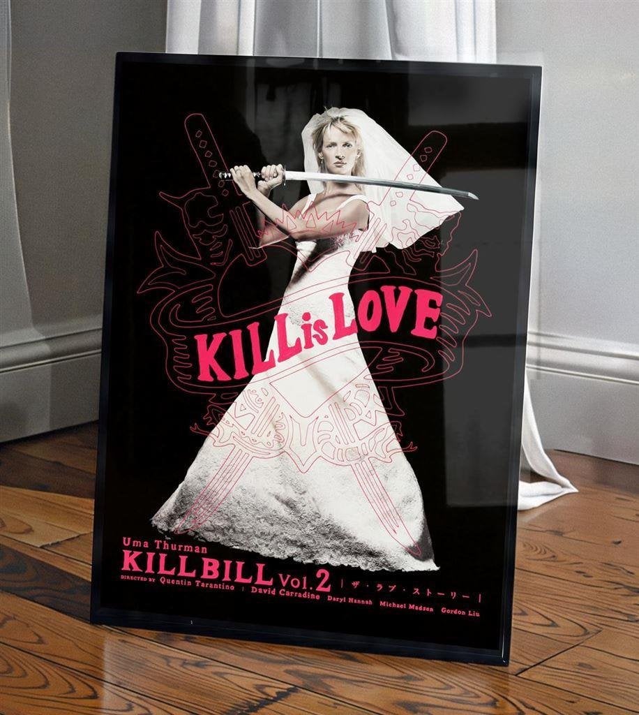 KILL BILL VOL 2 Jap. Film Poster, Verzenden, Nieuw, A1 t/m A3, Film en Tv