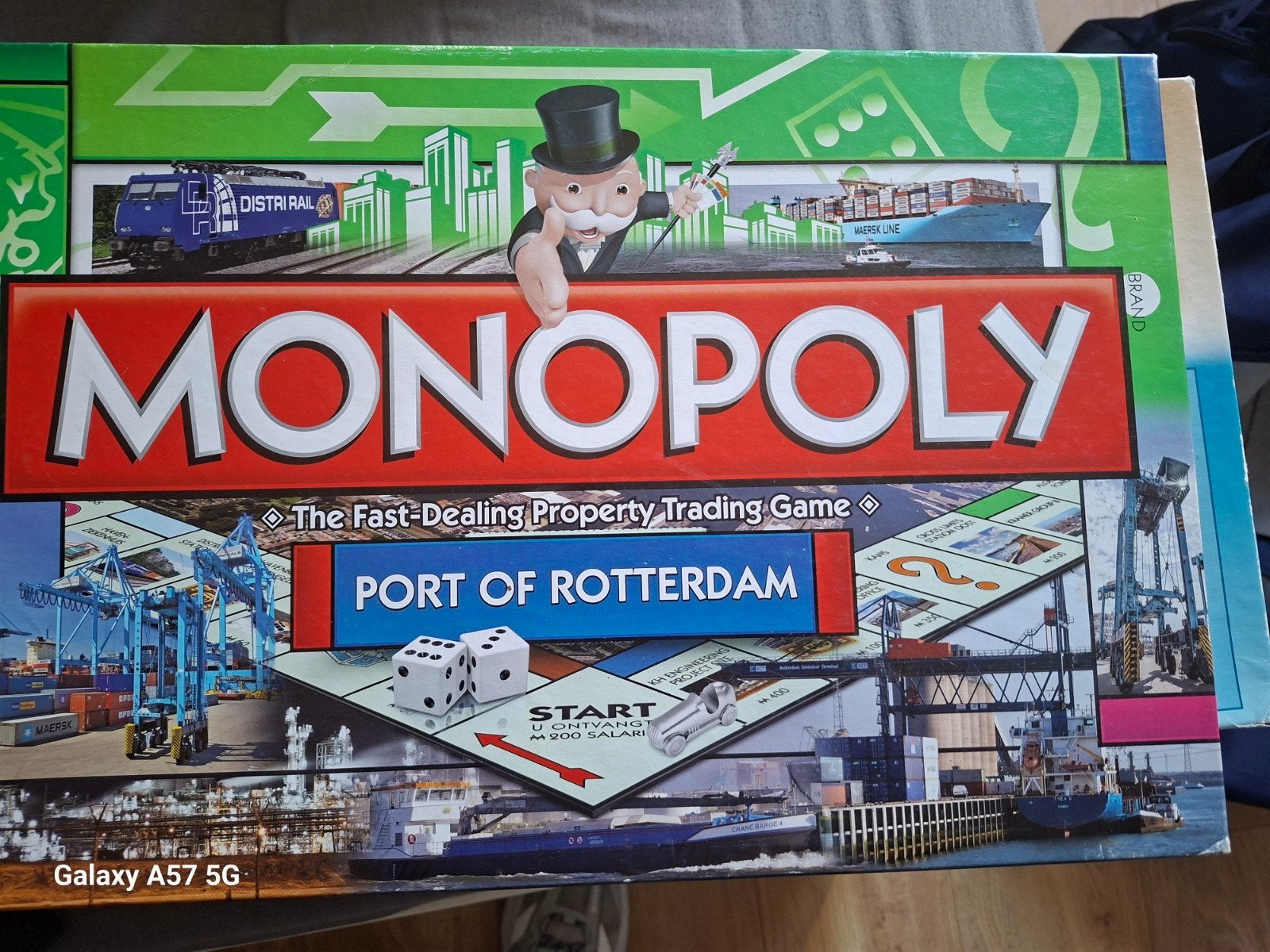 Monopoly Port of Rotterdam - Speciale Editie Bordspel, Drie of vier spelers, Ophalen of Verzenden, Gebruikt, Hasbro
