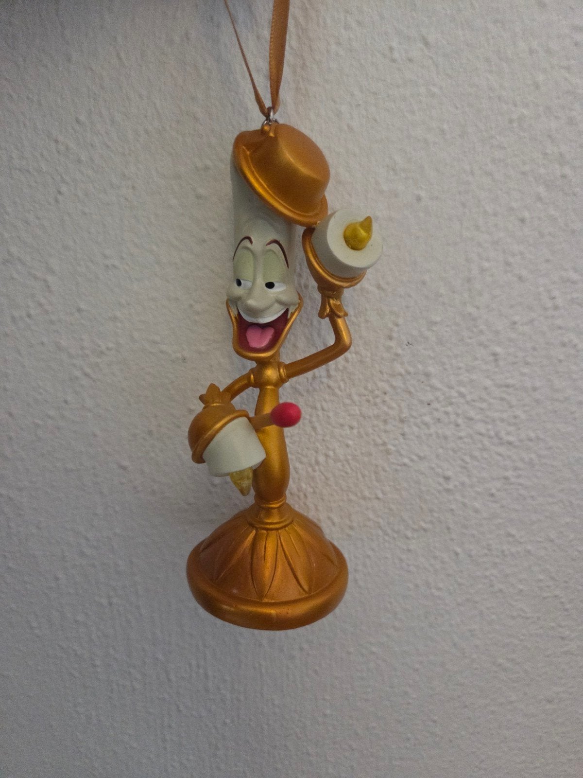 disney ornament belle en het beest, Ophalen of Verzenden, Assepoester of Belle, Zo goed als nieuw, Beeldje of Figuurtje