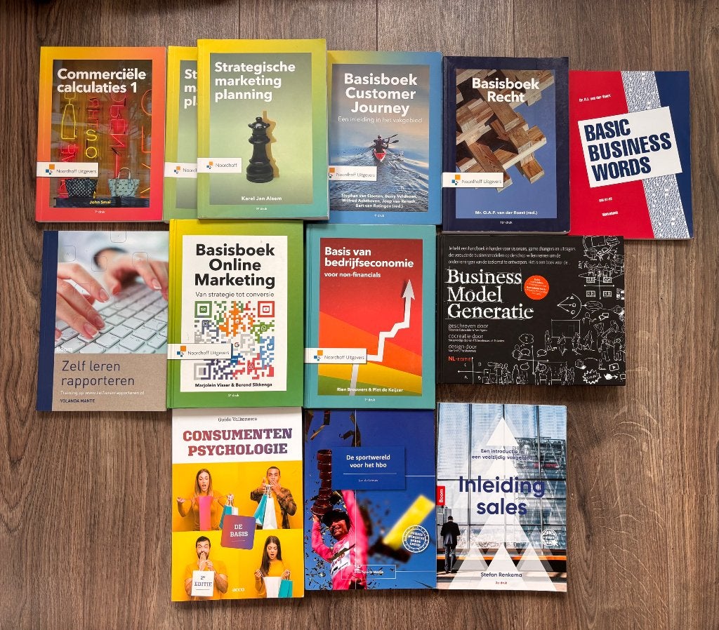 Ruim aanbod aan HBO schoolboeken, Boeken, Economie, Management en Marketing, Verzenden, Zo goed als nieuw, Economie en Marketing