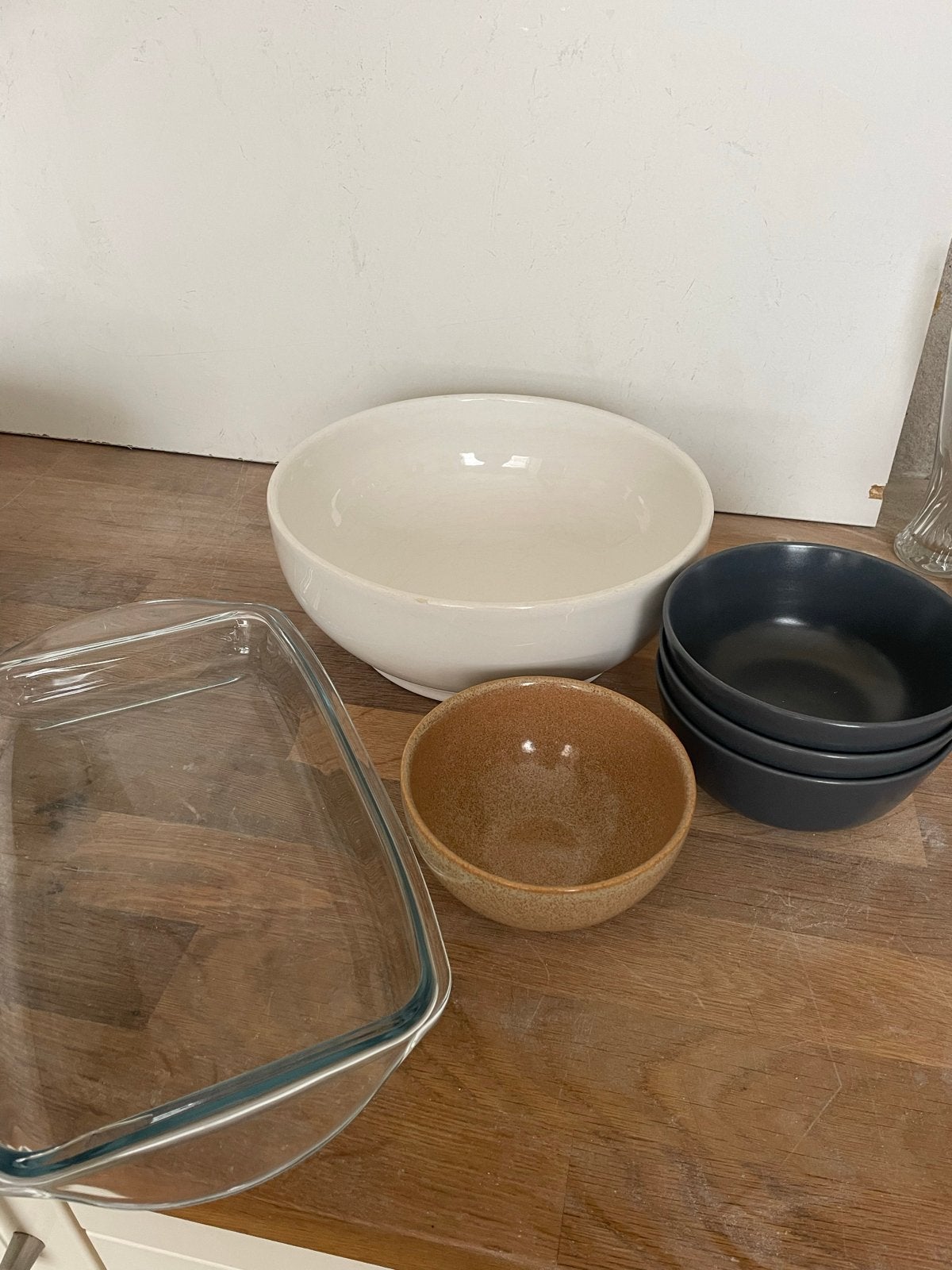 Diverse schalen en ovenschotel, Huis en Inrichting, Ophalen, Gebruikt, Keramiek, Kom(men)