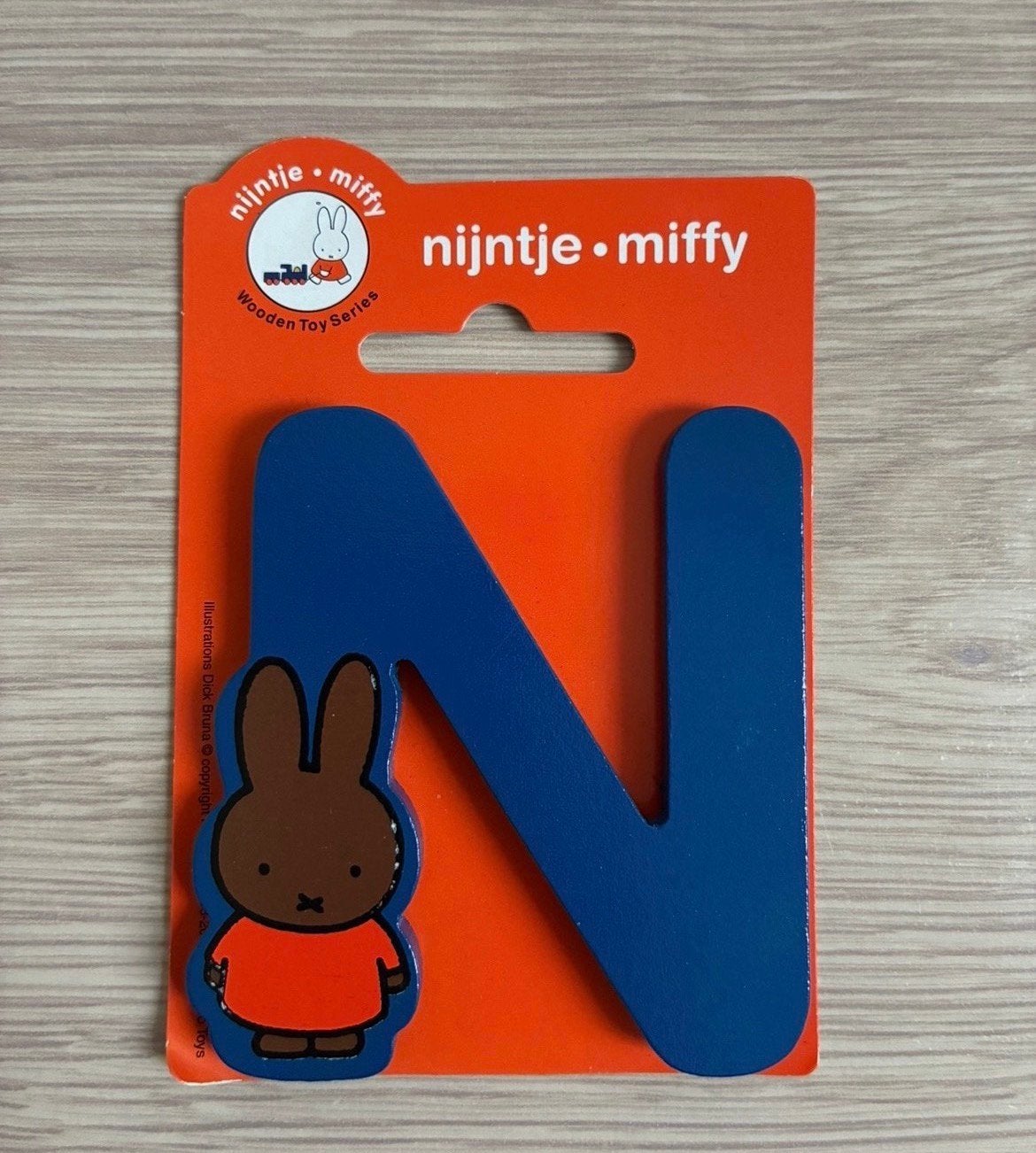 Houten letter N, Nijntje, Ophalen, Nieuw, Wanddecoratie