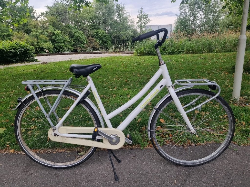 CUMBERLAND Omafiets Terugtraprem Zonderversnellingen 28 inch, 53 tot 56 cm, Ophalen, Gebruikt, Terugtraprem