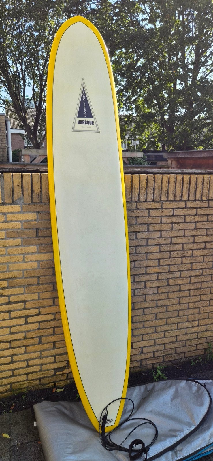 Harbour Surfboard 9'6" met boardbag, Watersport en Boten, Ophalen of Verzenden, Gebruikt, Longboard, Met vinnen