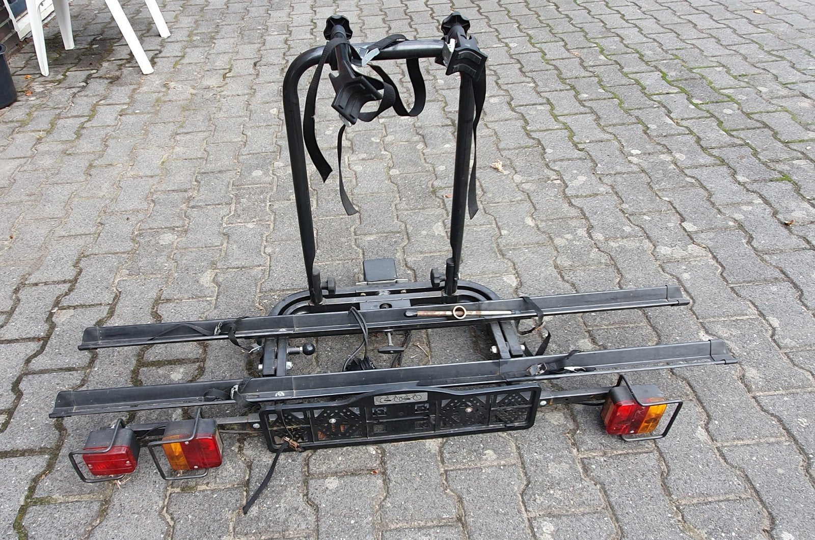 Fietsendrager voor 2 fietsen, Ophalen, 2 fietsen, Gebruikt, Trekhaakdrager