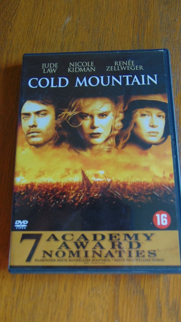 Cold mountain dvd zgan, Vanaf 12 jaar, Ophalen of Verzenden, Zo goed als nieuw