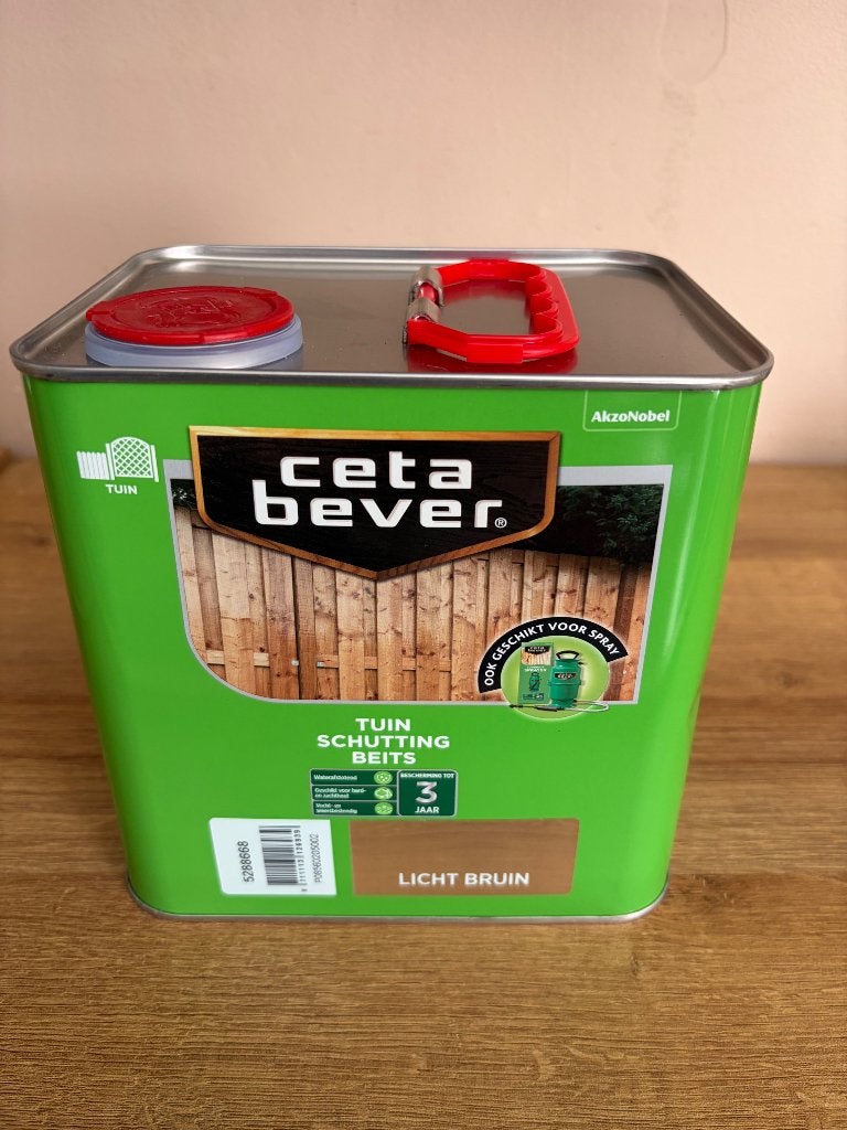 Tuin Schutting Beits, Bruin, Nieuw, Beits, Ophalen of Verzenden