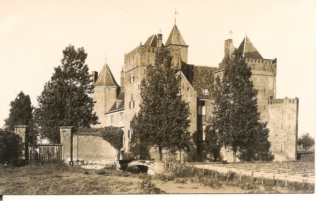 Oude Ansichtkaart Jeugdherberg Assumburg Heemskerk, Ophalen of Verzenden, 1940 tot 1960, Ongelopen, Noord-Holland