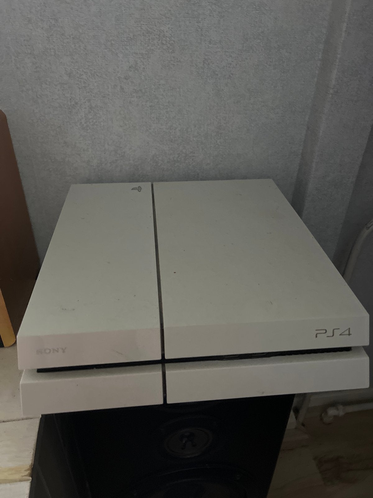 Witte PlayStation 4 (PS4) console - Zonder kabels/controller, Ophalen of Verzenden, Gebruikt, Zonder controller, Original