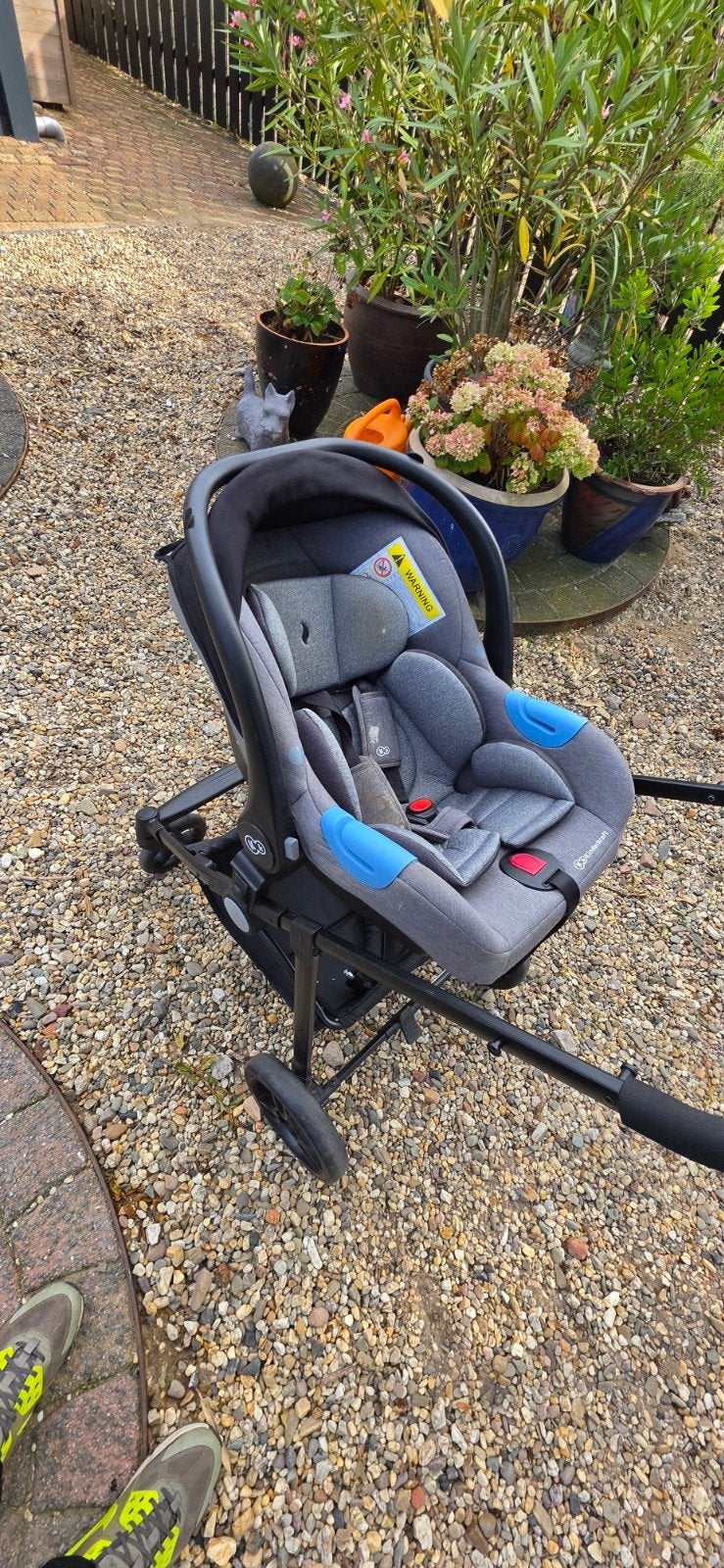 3 in 1 Kinderwagen met autostoeltje en reiswieg, Ophalen, Gebruikt, Overige merken, Met autostoeltje