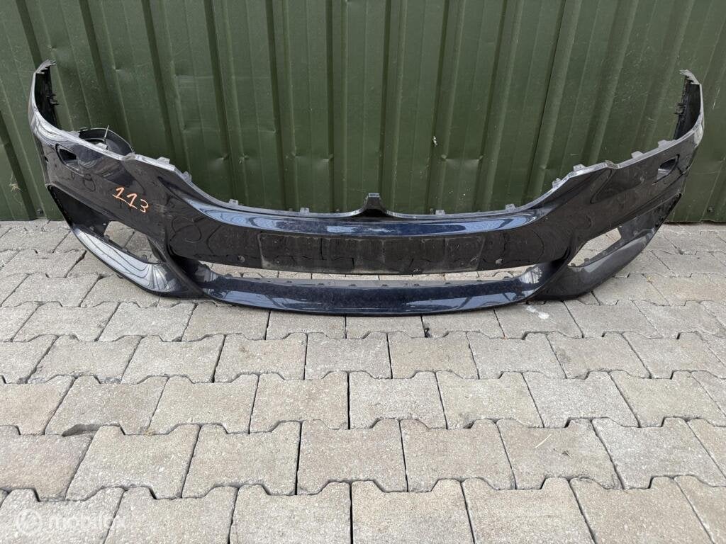 Voorbumper bmw 5 serie g30 g31 m sport 51118064928 Origineel, Gebruikt, Voor, Ophalen of Verzenden, Bumper