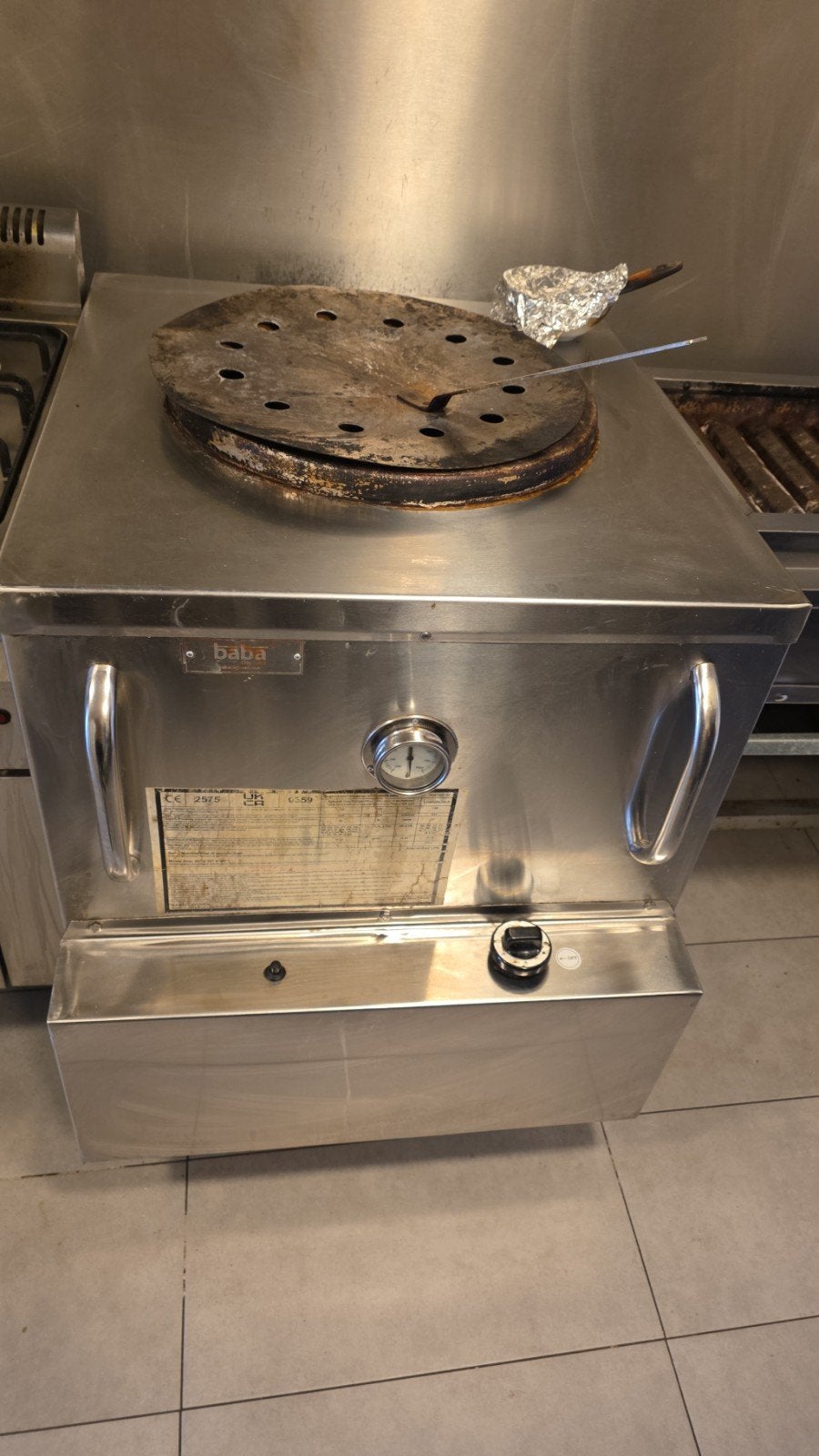 Baba Clay Oven Tandoor - Horeca Keukenapparatuur, Ophalen, Gebruikt