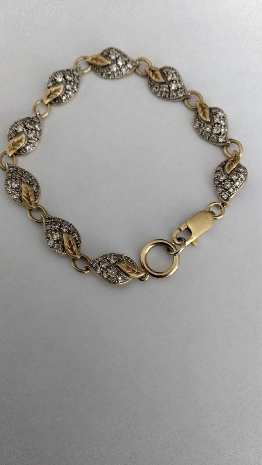 bicolor armband, Ophalen of Verzenden, Zo goed als nieuw, Zilver, Goud