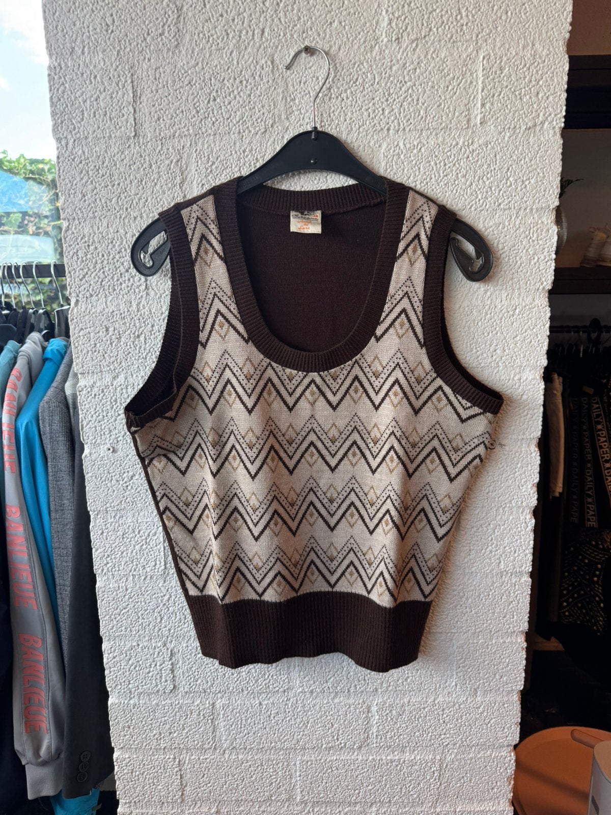 Setterlaine spencer maat L vest, Kleding | Dames, Ophalen of Verzenden, Zo goed als nieuw, Maat 38/40 (M), Bruin