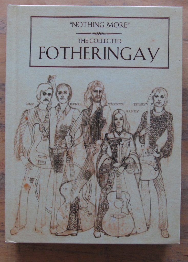 3CD/1DVD Nothing more The collected Fotheringay Sandy Denny, Cd's en Dvd's, Boxset, Zo goed als nieuw, Folk Rock, Inclusief DVD