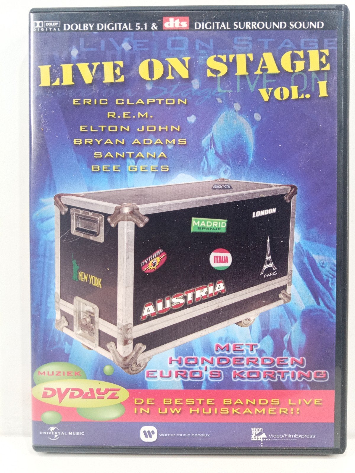 Live On Stage Vol. 1 - Diverse Artiesten DVD, Cd's en Dvd's, Gebruikt, Alle leeftijden, Nederlands, Ophalen of Verzenden