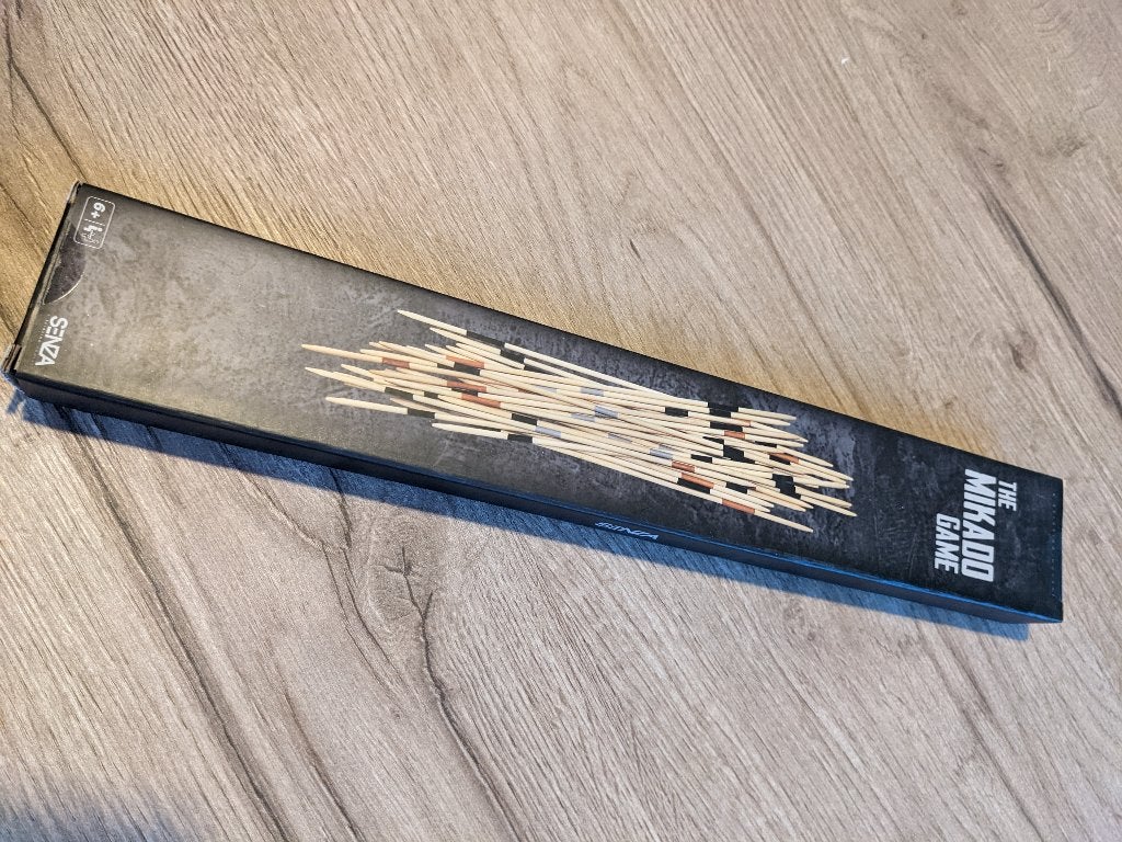Houten mikado gezelschapsspel, Een of twee spelers, Ophalen of Verzenden, Nieuw