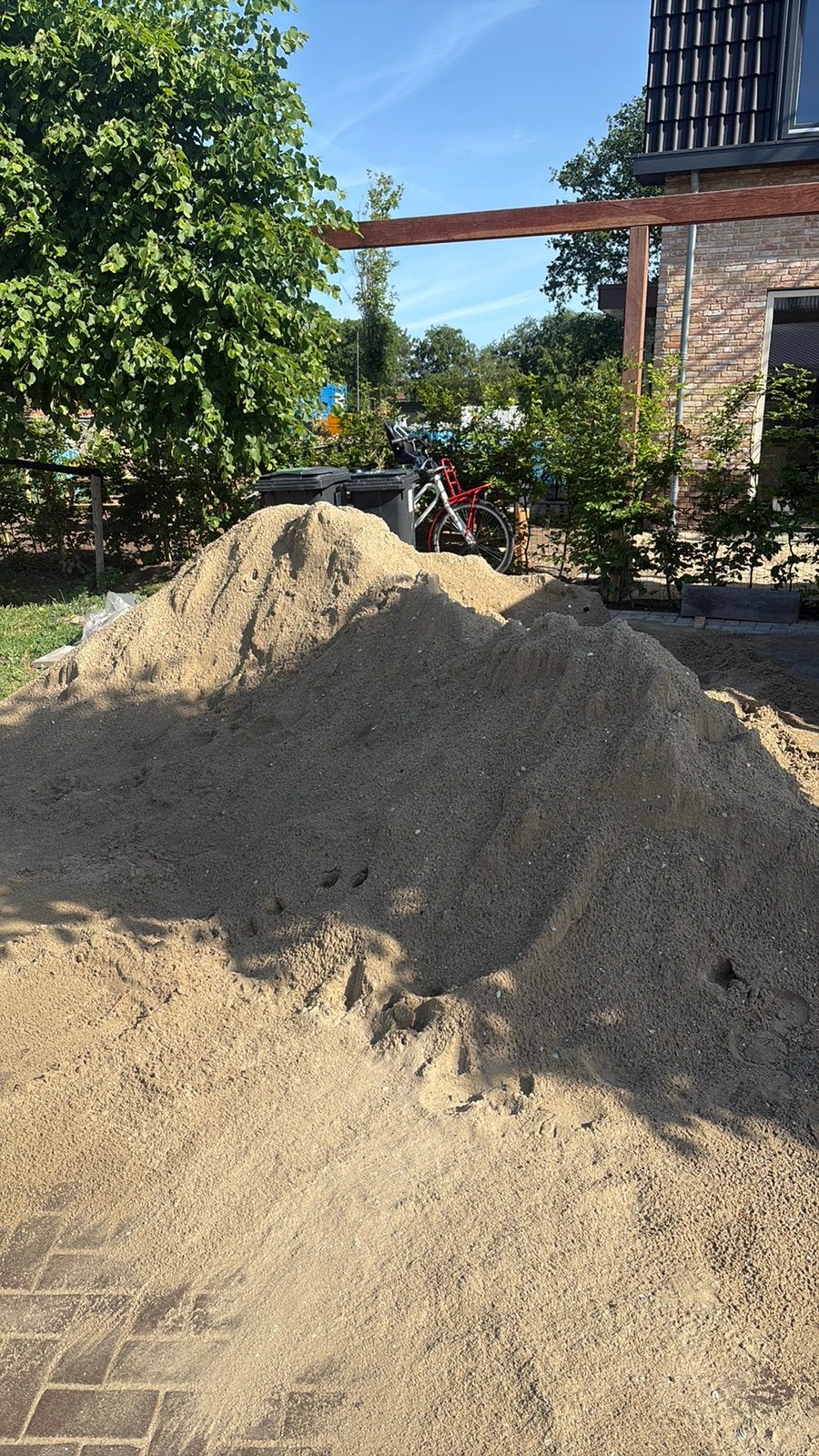GRATIS OPHALEN drainagezand inclusief schoonzandverklaring, Ophalen, Nieuw