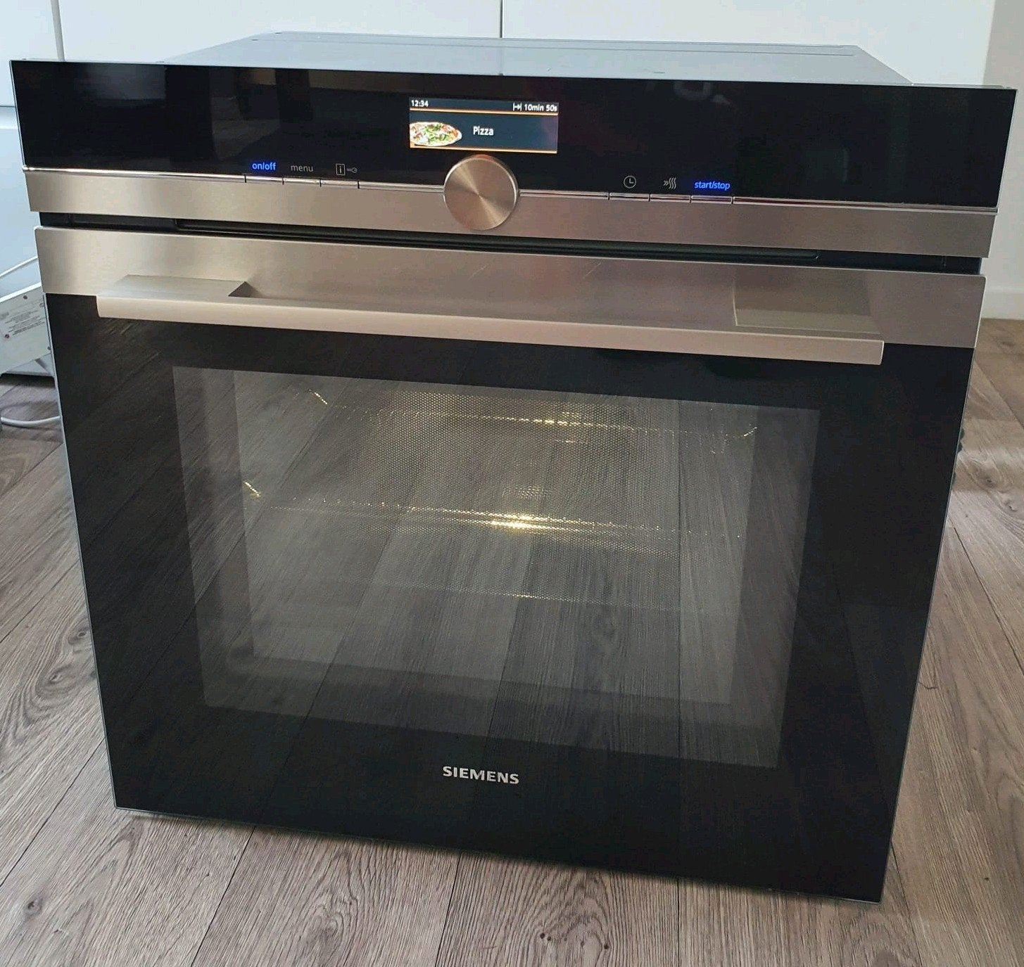 Luxe Siemens XL combi oven/magnetron met zelfreiniging, Witgoed en Apparatuur, Ophalen, Combimagnetron, 60 cm of meer, Zo goed als nieuw