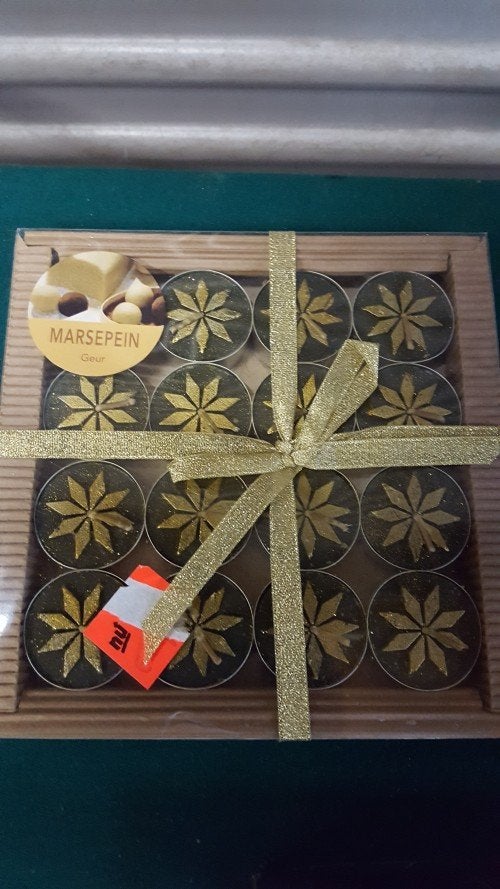 Waxinelichtjes 6x rode ster en geurkaarsen 2x16, Ophalen of Verzenden, 'T Olde Gre-j, Info@toldegrej.nl, Endepoelstraat 20f Didam