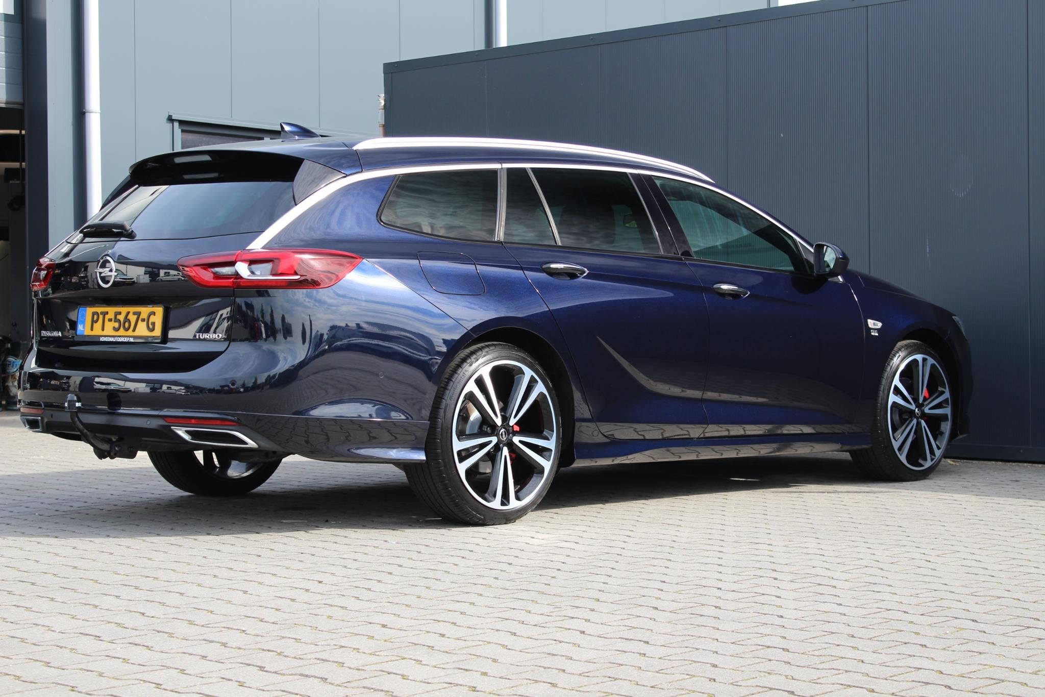 Opel Insignia Sports Tourer 1.5 Turbo Business Executive OPC, Voorwielaandrijving, Gebruikt, 4 cilinders, Blauw