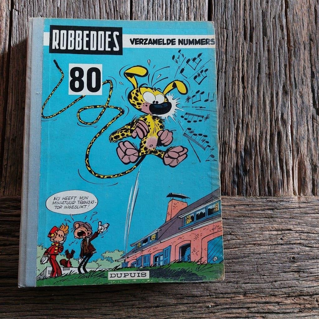 Oude Robbedoes verzamelde nummers 80 met Microverhalen, Eén stripboek, Ophalen of Verzenden, Gelezen