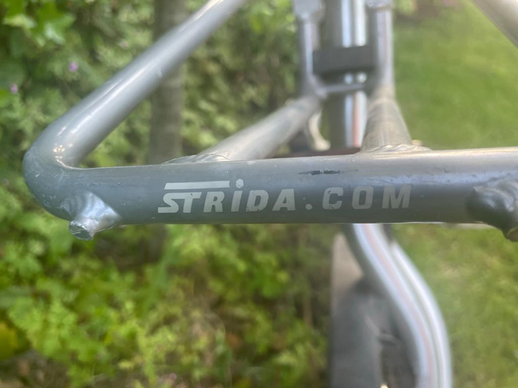 Strida opvouwbare fiets - Ideaal voor woon-werkverkeer, Gebruikt, Heren, 16 tot 18 inch, Totaal opvouwbaar
