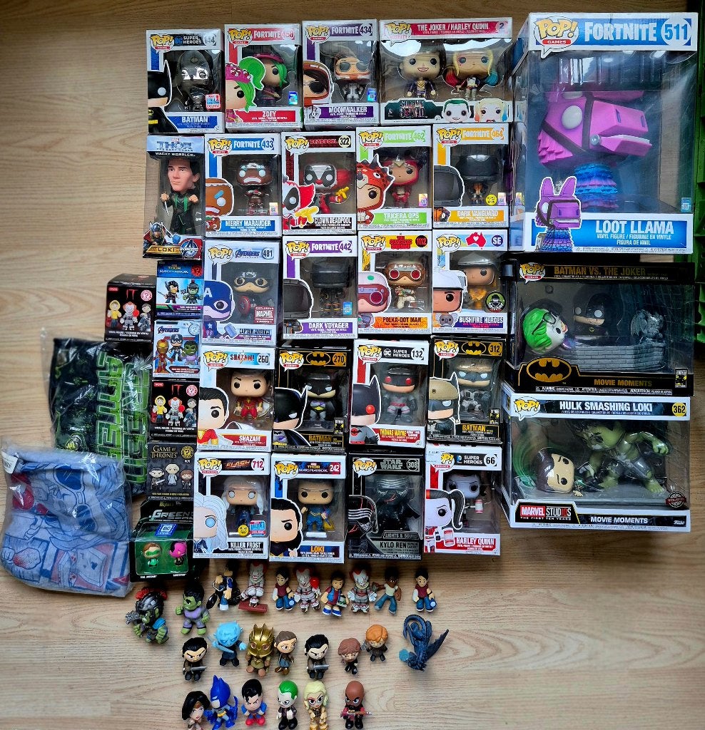Veel Funko's | Marvel, DC, Fortnite, Exclusives En Meer, Verzamelen, Ophalen of Verzenden, Zo goed als nieuw