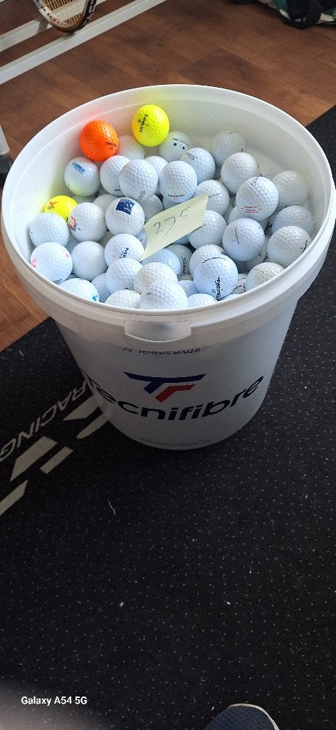 275 golfballen aangeboden., Ophalen, Gebruikt, Bal(len), Overige merken
