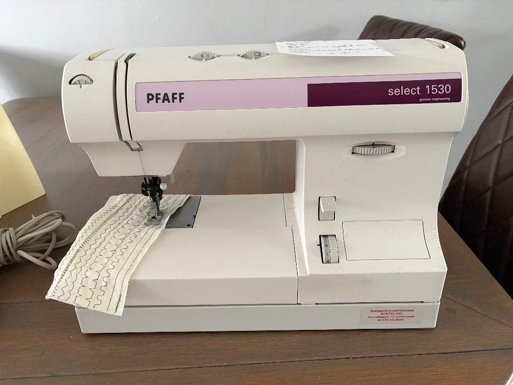 PFAFF Select 1530 NAAIMACHINE - helemaal nagekeken - WD014, Naaimachine, X, Woord en Daad, Ophalen