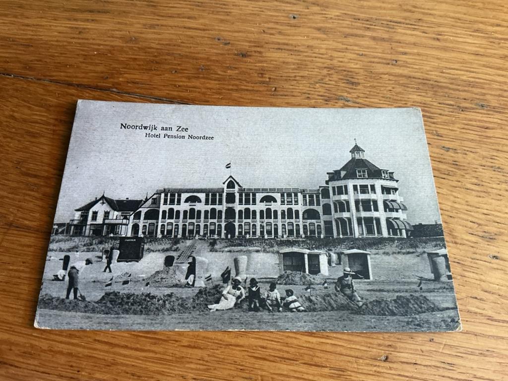 O198 Noordwijk aan Zee Hotel Pension Noordzee strand, Ophalen of Verzenden, Zuid-Holland