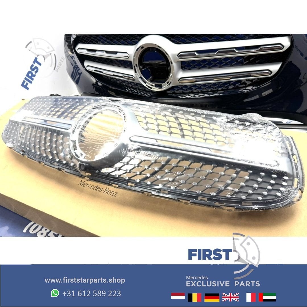 W253 GLC43 AMG DIAMOND GRIL Mercedes GLC FACELIFT A253880970, Gebruikt, -, Ophalen of Verzenden, -