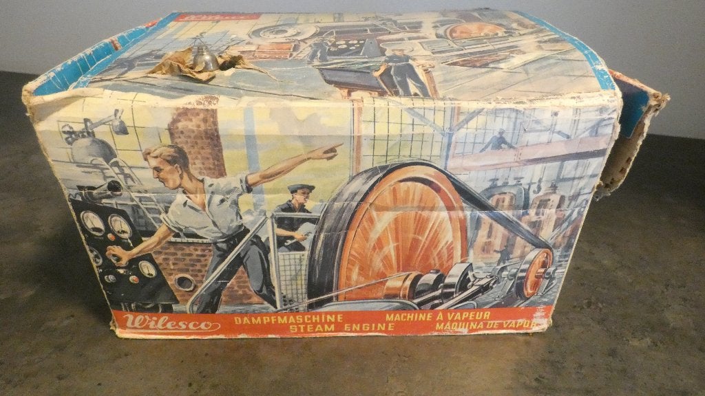 Wilesco stoommachine D8 [2071], Antiek en Kunst, Ophalen of Verzenden