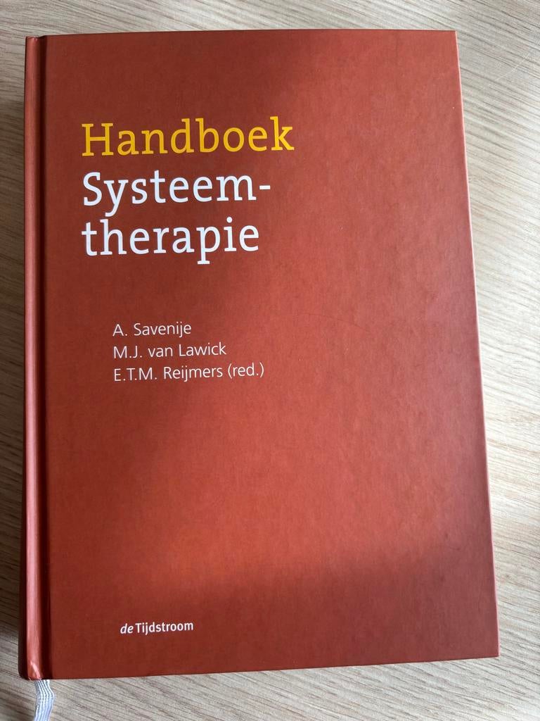 Handboek Systeemtherapie - 1e druk, Boeken, Ophalen of Verzenden, Gamma, Nieuw, WO