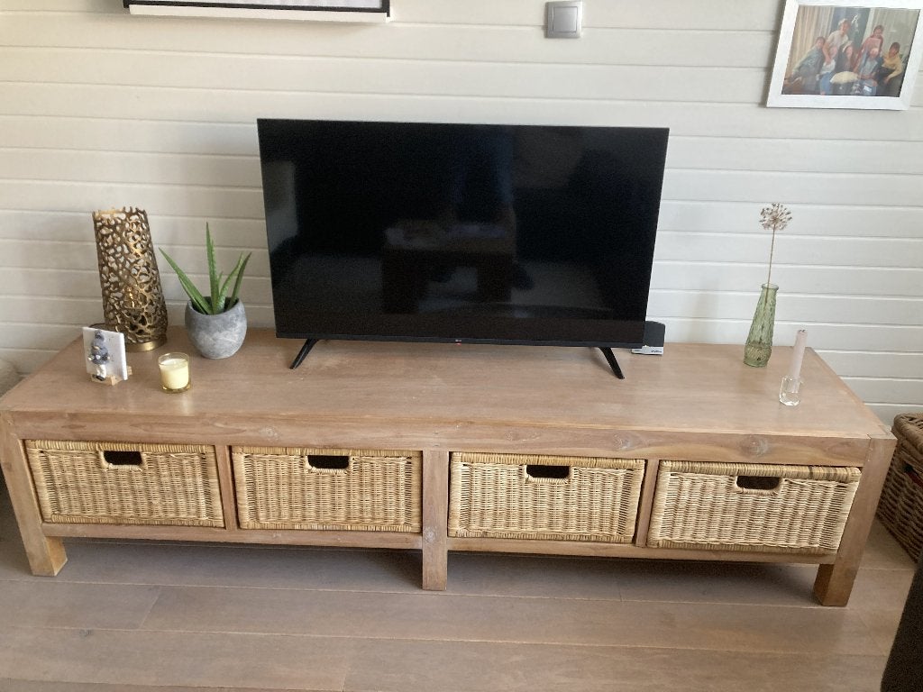 tv meubel, Ophalen, Mondern, Gebruikt, 200 cm of meer
