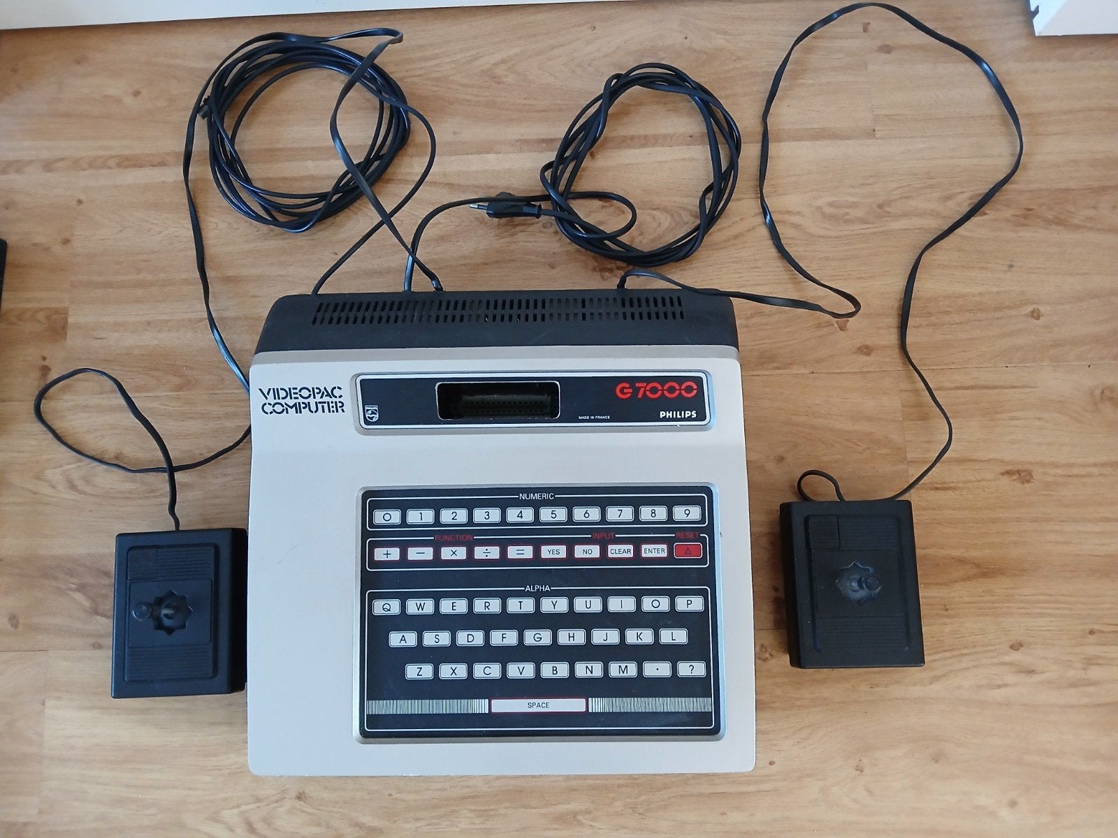 Philips videopac met spelcassettes, Ophalen