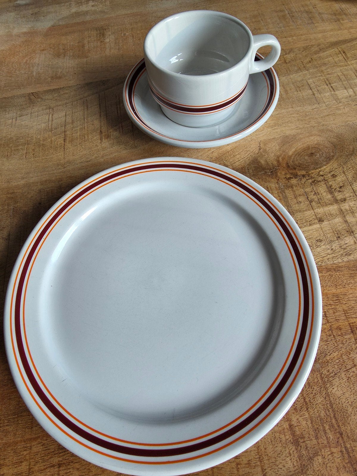 mooi retro vintage koffieservies, jaren 70., Ophalen of Verzenden, Huis en Inrichting