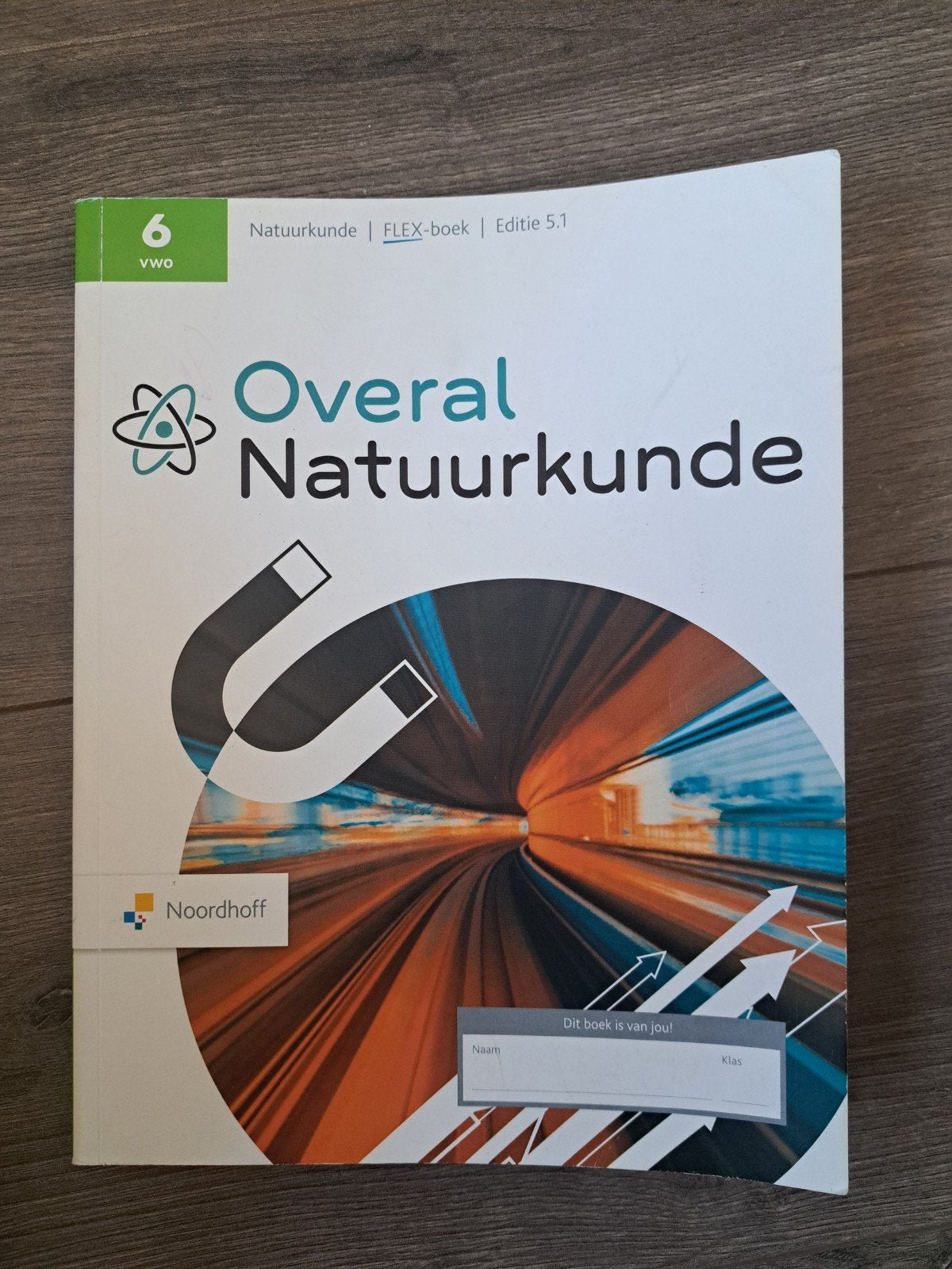 Overal Natuurkunde 6 VWO 5.1 editie flexboek, Boeken, Ophalen of Verzenden, Beta, Zo goed als nieuw, Overige niveaus