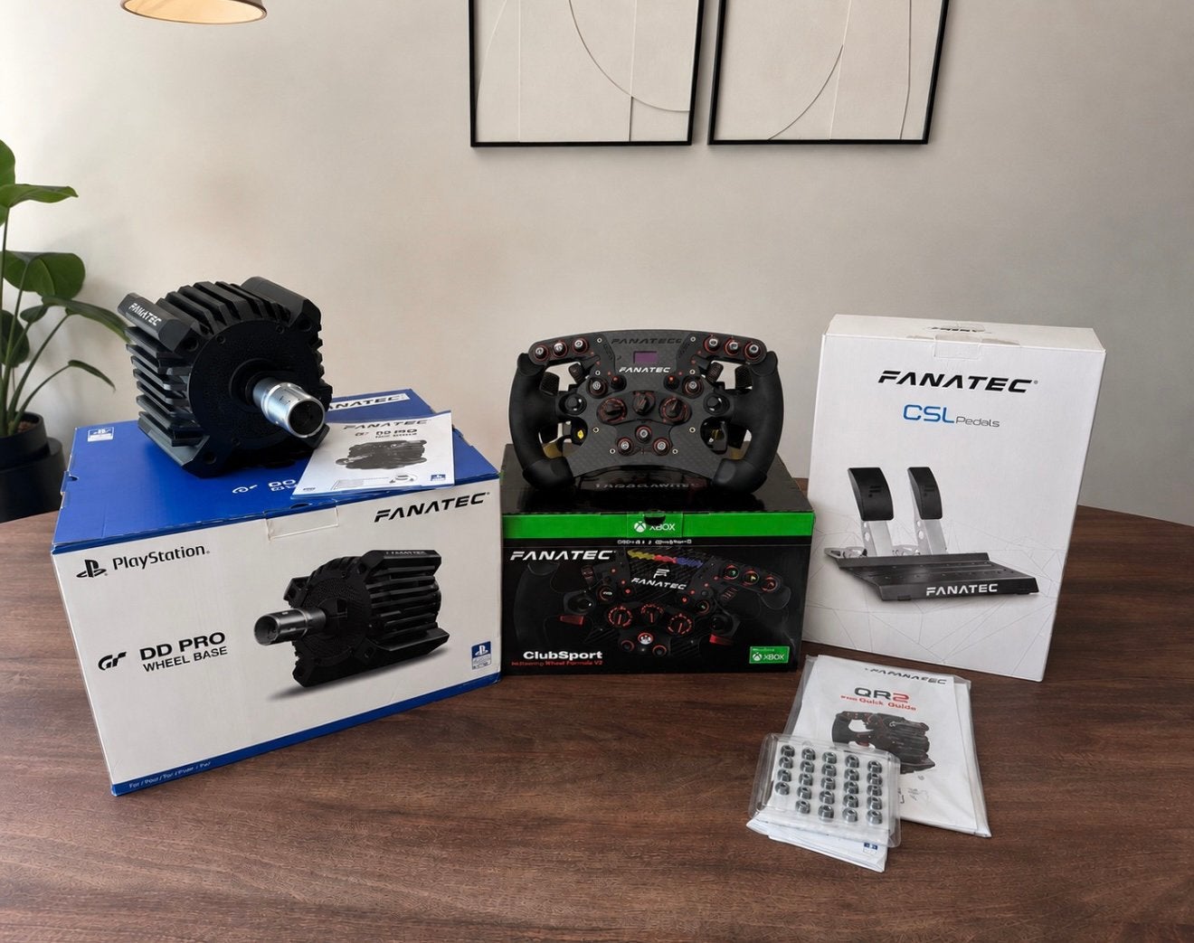 Complete Fanatec dd pro 8nm met fanatec formula v2.5 X apm, Ophalen, Zo goed als nieuw, Stuur of Pedalen, PlayStation 4