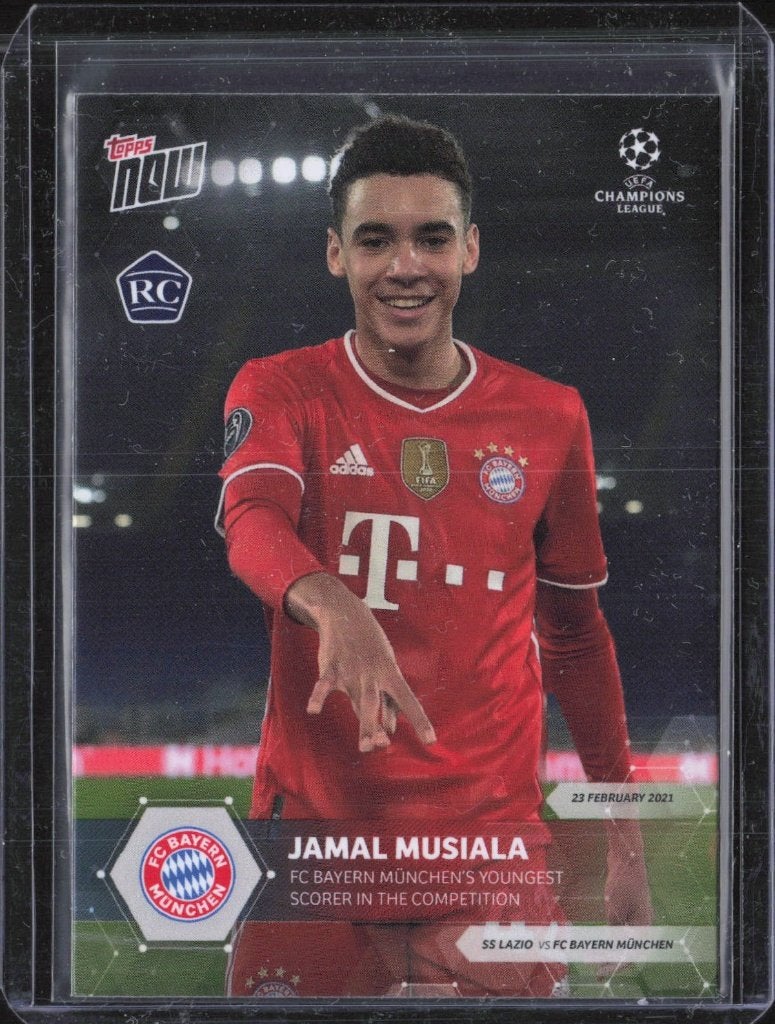 Topps NOW Rookie Cards Musiala & Raebiger RC, Ophalen of Verzenden, Zo goed als nieuw, Plaatje